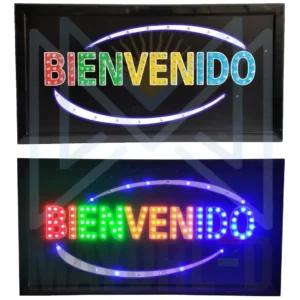 CARTEL BIENVENIDO 220V