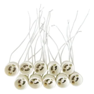 ZÓCALO GU10 220 V PARA DICROICAS LED | PACK X10