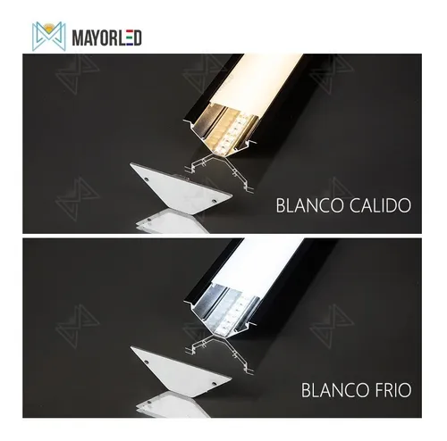 Perfil de aluminio esquinero de angulo interno p-65 2metros - Image 3