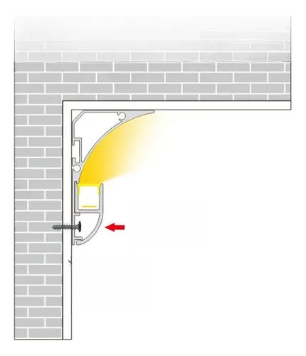 Perfil de aluminio p-067 esquinero 2metros - Image 6