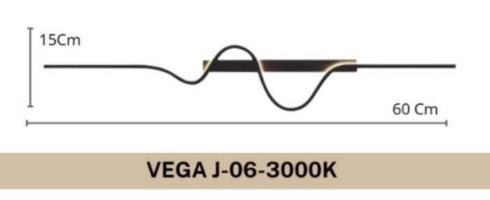 Aplique de pared VEGA J-06-3000K - Image 3