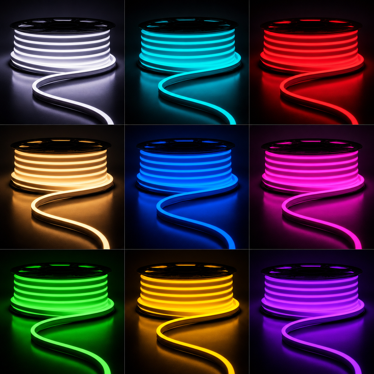 Neón LED RGB 6×12 mm 12 V IP65 50m - Image 6
