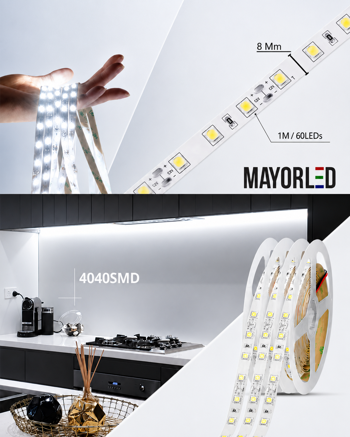 Tira Led 4040 60Led/m 12V 5m - Image 3
