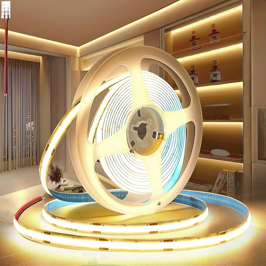 Tira Led Cob 24v 320led 10mt 8mm Ip20 - Image 2
