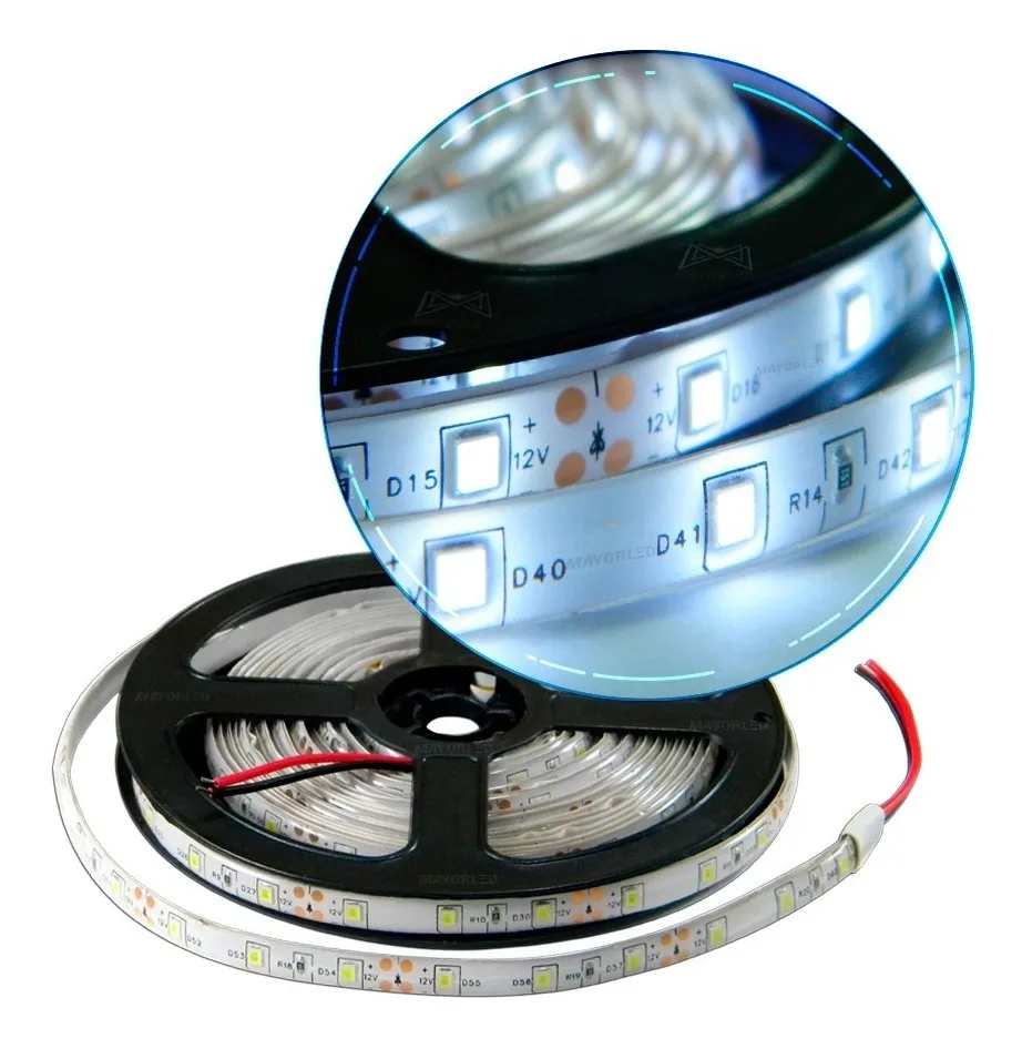 Tira Led 2835 60Led/m IP65 12v 5m
