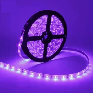 Tira LED Luz Negra (UV) 5050 24V 5m IP20