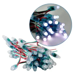 Pixel LED RGB WS2811  5V IP65 50 unidades por racimo