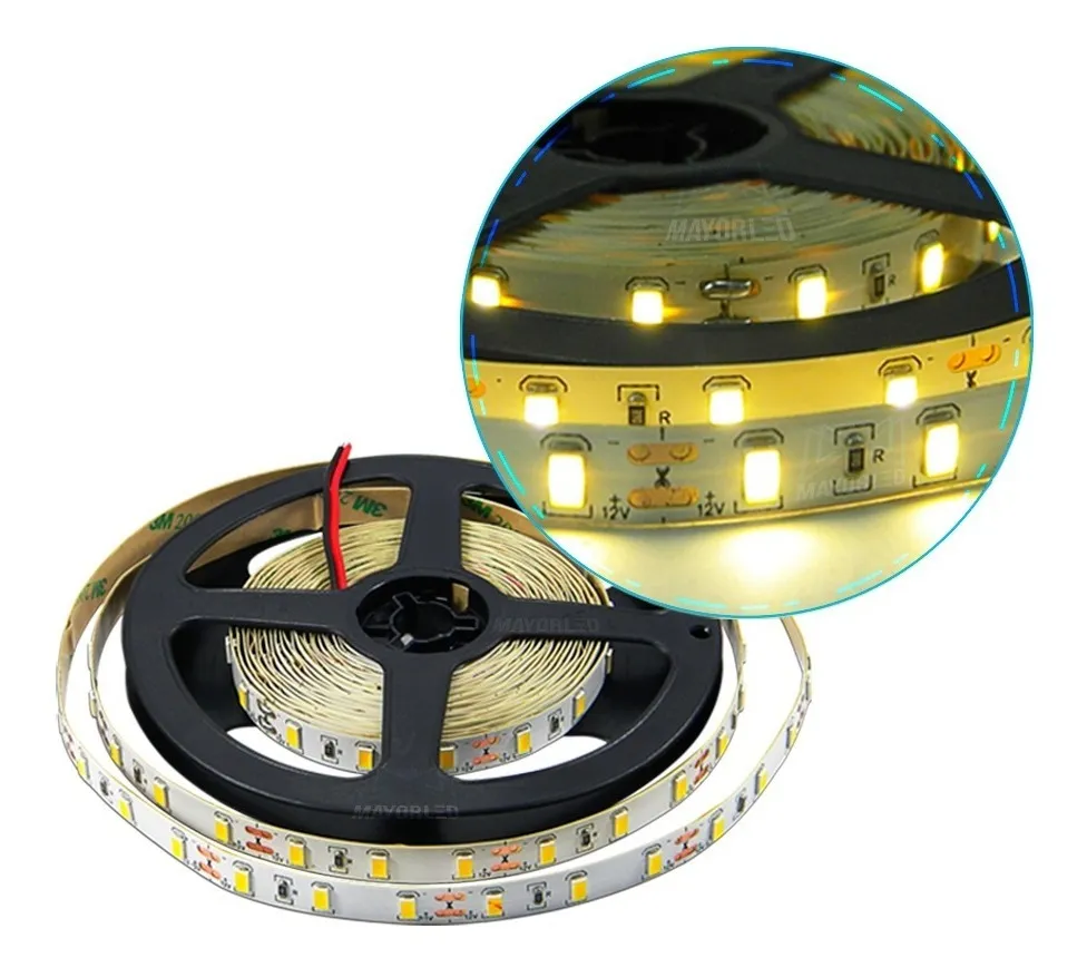 Tira LED 5630 60 LED/m 12V 5m IP20