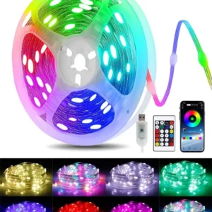 Kit Tira Pixel Rgb Audioritmicas IP65 10m 5v