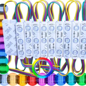 Módulos LED 7014 3 LED RGB x200 12V IP65