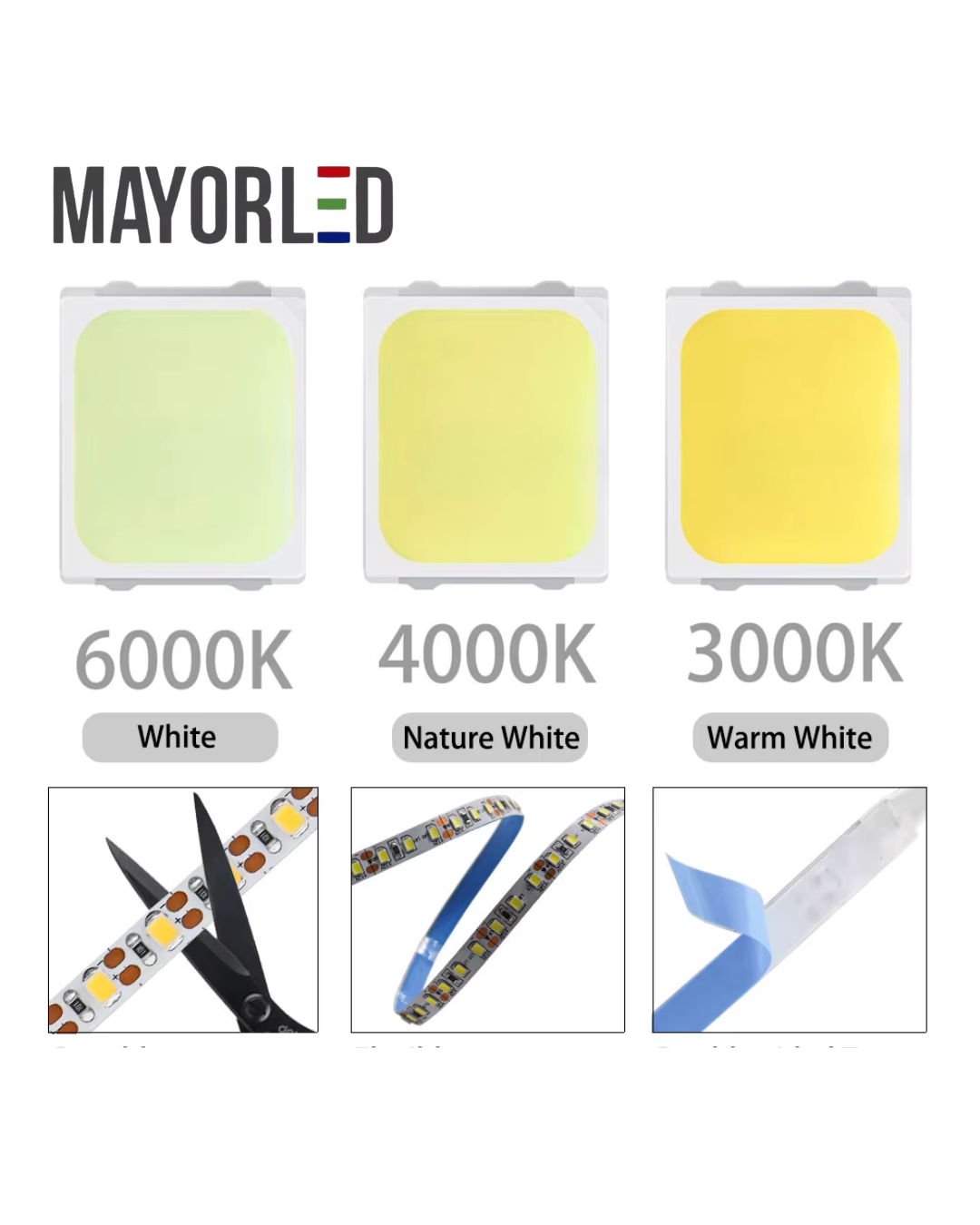 Tira Led 2835 240Led/m IP20 12V 5m - Image 3