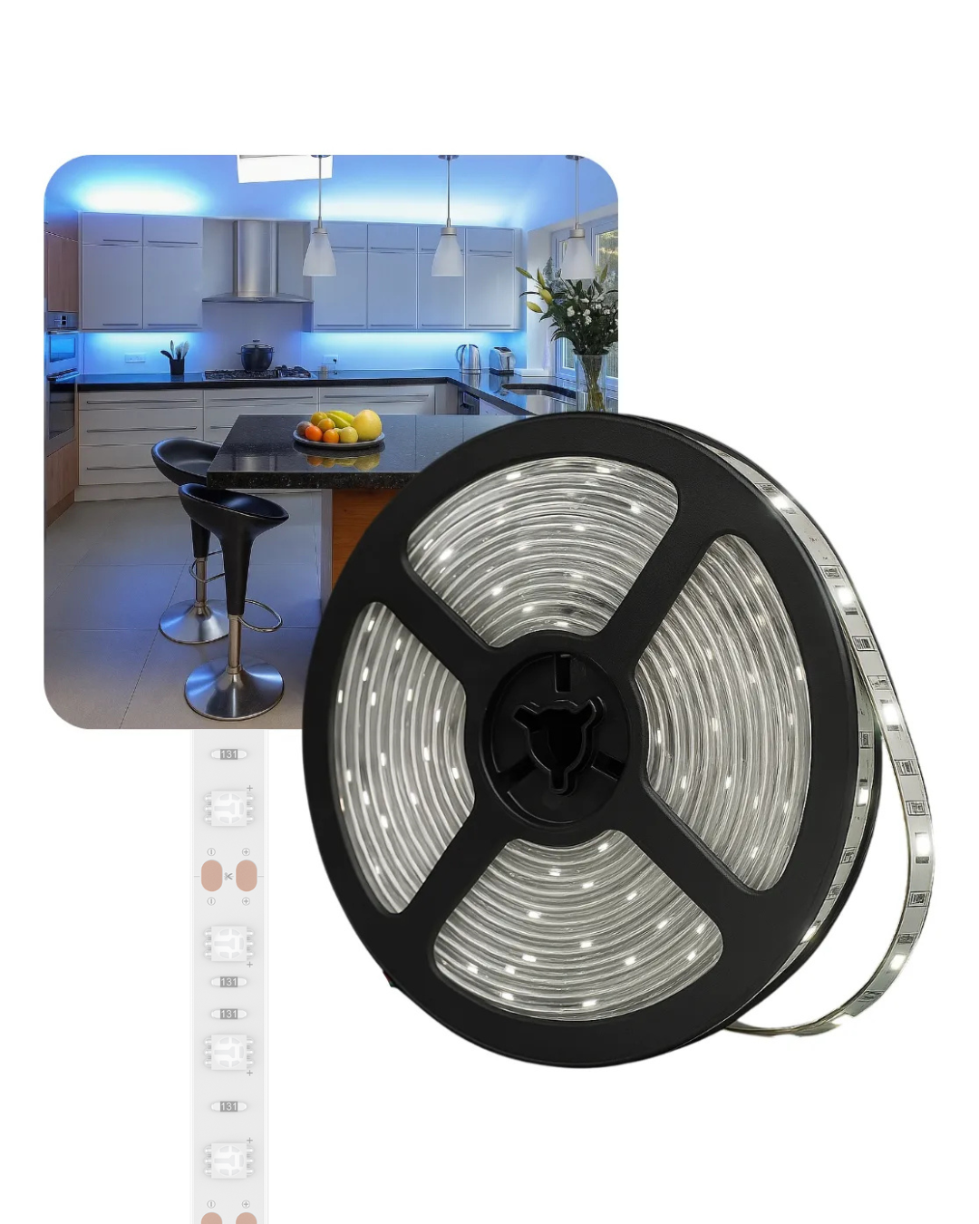 Tira Led 5050 60Led/m IP65 12v 5m