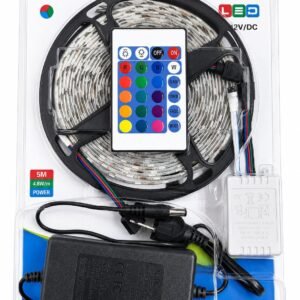 Kit Tira LED RGB 5050 5 m  IP65 12 V