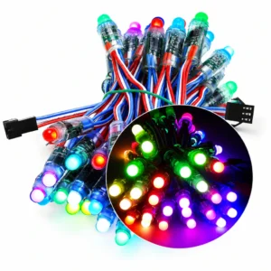 Pixel LED RGB WS2811  5V IP65 50 unidades por racimo