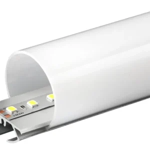 Perfil Aluminio para tira LED P30 Redondo 2m