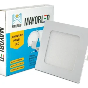 Plafón LED Embutir Cuadrado 6W 220V