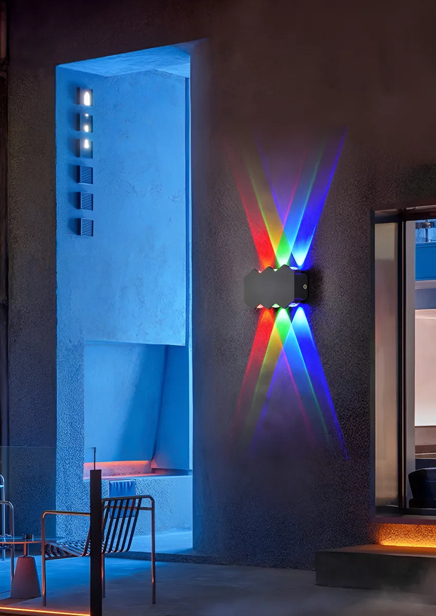 Aplique Exterior LED Bidireccional RGB 9W - Image 2