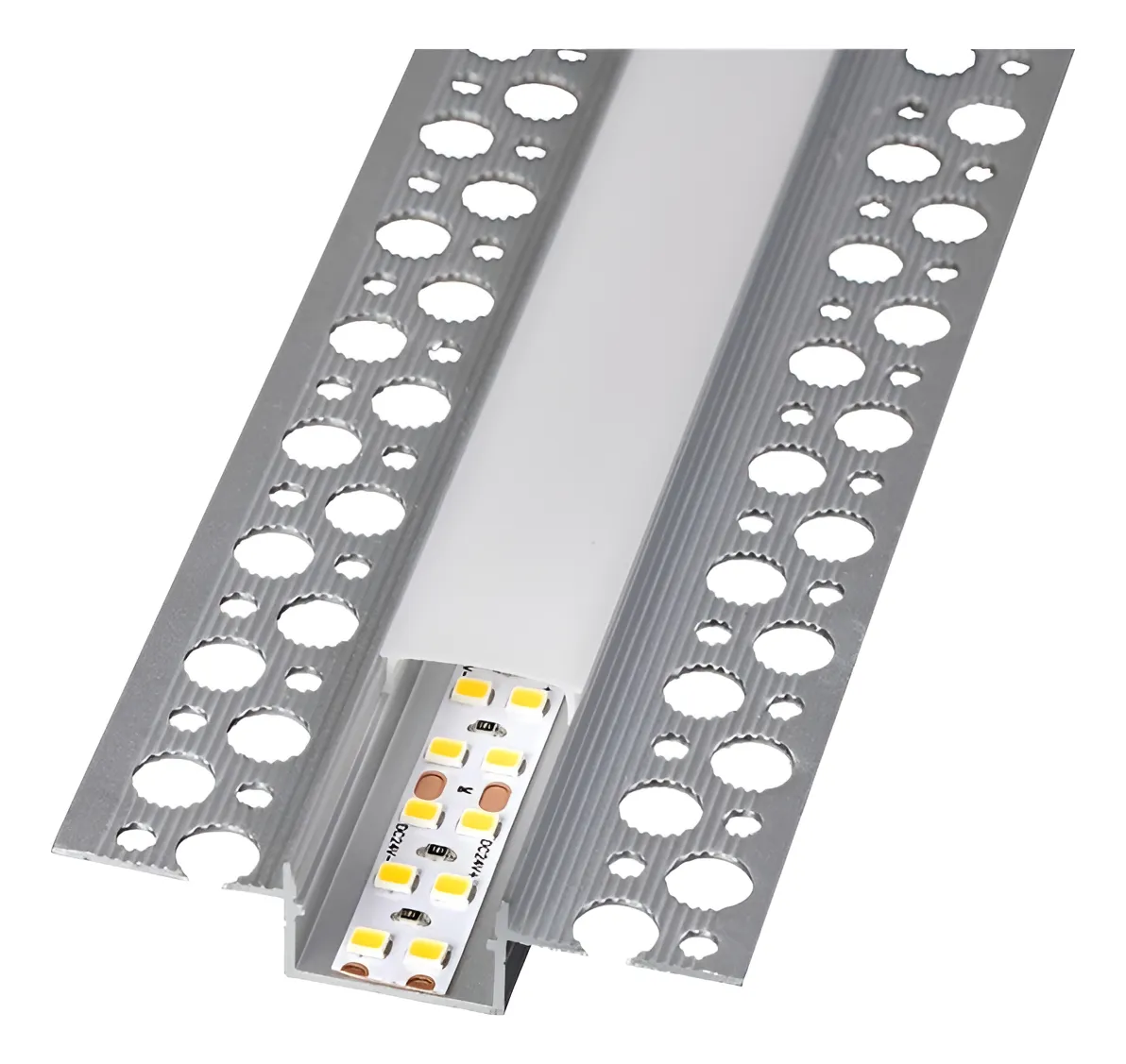 Perfil Aluminio 2013 Aspa Arriba 2mt