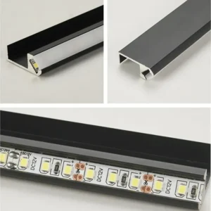 Perfil Aluminio p/ muebles Lf08 1,5m