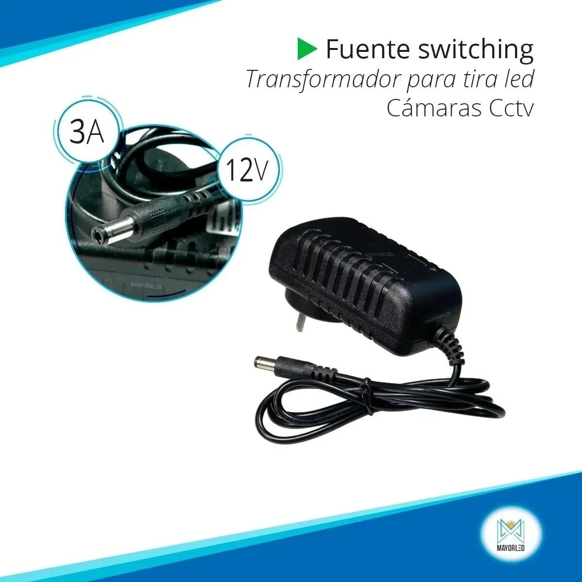 Fuente Plástica 12V 3A - Image 3
