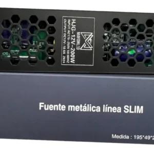 Fuente Metálica UltraSlim 12V 200W 16.5A