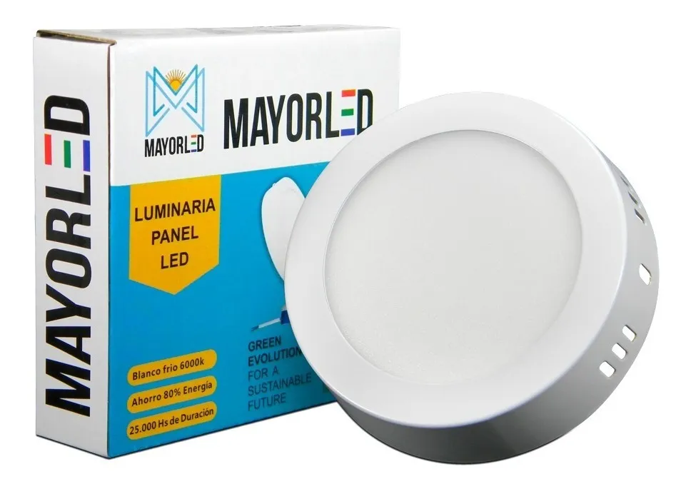 Plafón LED Aplicar Redondo 6W 220V