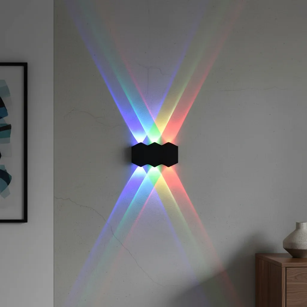 Aplique Exterior LED Bidireccional RGB 9W - Image 4