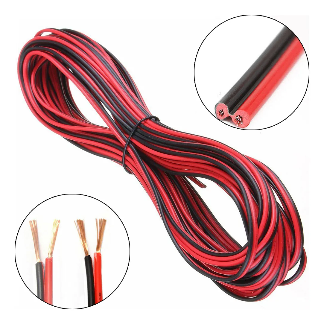 Cable Bipolar Rojo y Negro 2x0,2 mm x 100 m - Image 3