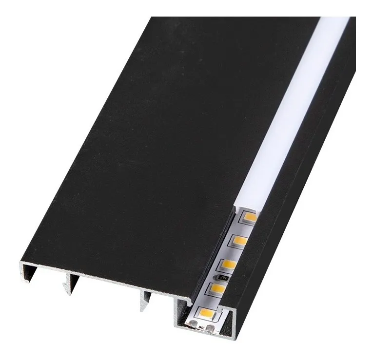 Perfil Aluminio Zocalo tjx0550 2mt
