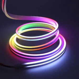 Neón Pixel LED RGB 12V 6×12 mm – Bobina 50 m