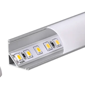 Perfil Aluminio para tira LED 601R 2m