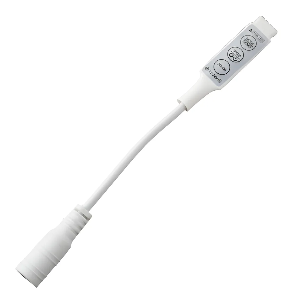 Mini Controlador RGB 3 Botones para Tiras LED 5–24V - Image 2