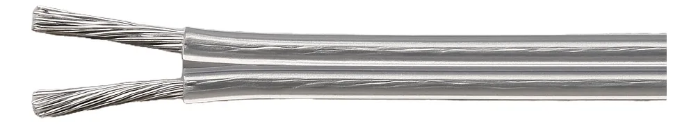 Cable Paralelo Bipolar 2x0,5 Cristal Transparente x 100 m - Image 3