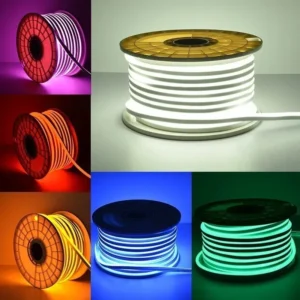 Neón LED Color Fijo 8x16 mm220V – Rollo 100 m