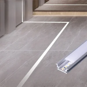 Perfil Aluminio para tira LED 632 2m