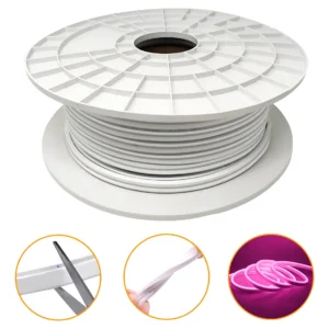Neón Flexible 5×11 mm 12V 120 LED/m – Bobina 50 m