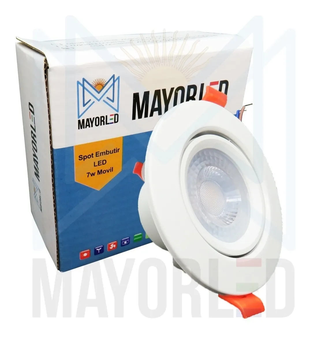 Spot Embutido Dicro LED 7W Móvil - Image 4