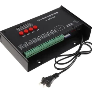 Controladora T8000AC p/ Tiras LED Pixel RGB – 8 Puertos