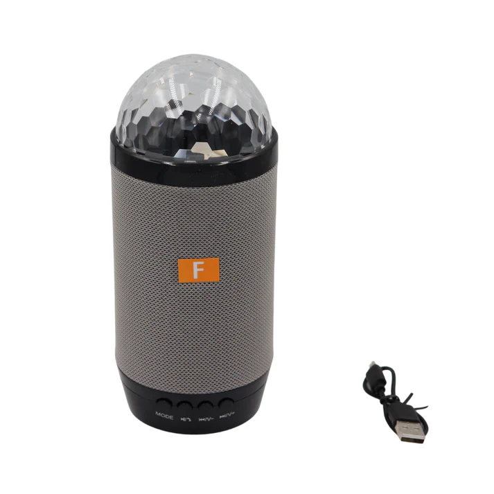 Parlante Portátil Bluetooth LV-300 con Esfera LED - Image 2