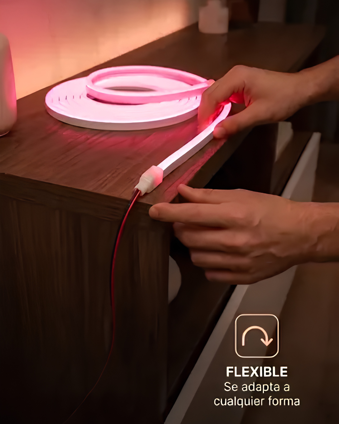 Neón Flexible 6×12 mm 12V 120 LED/m – Rollo 5 m - Image 8