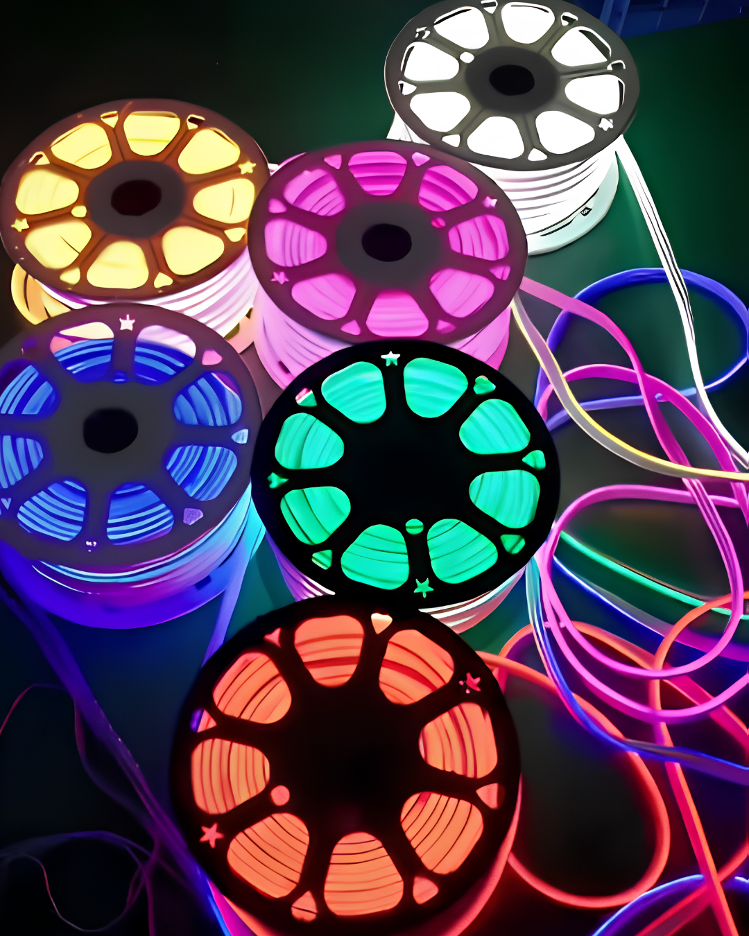 Manguera Neón LED 8x14mm 220V 100 m Color Fijo - Image 3