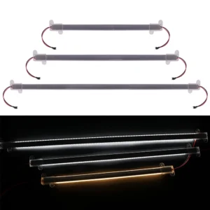 Perfil plástico bajo mesada 1m 144 LED 220V