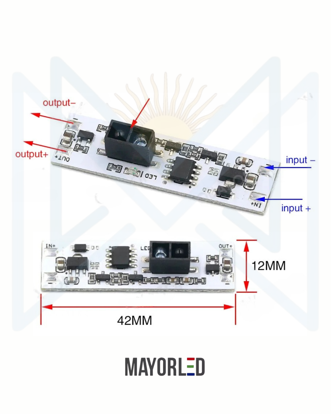 Sensor rígido de barrido de mano 12V (SS-50) - Image 2