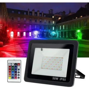 Reflector LED RGB 50W 220V IP65 Alta Potencia