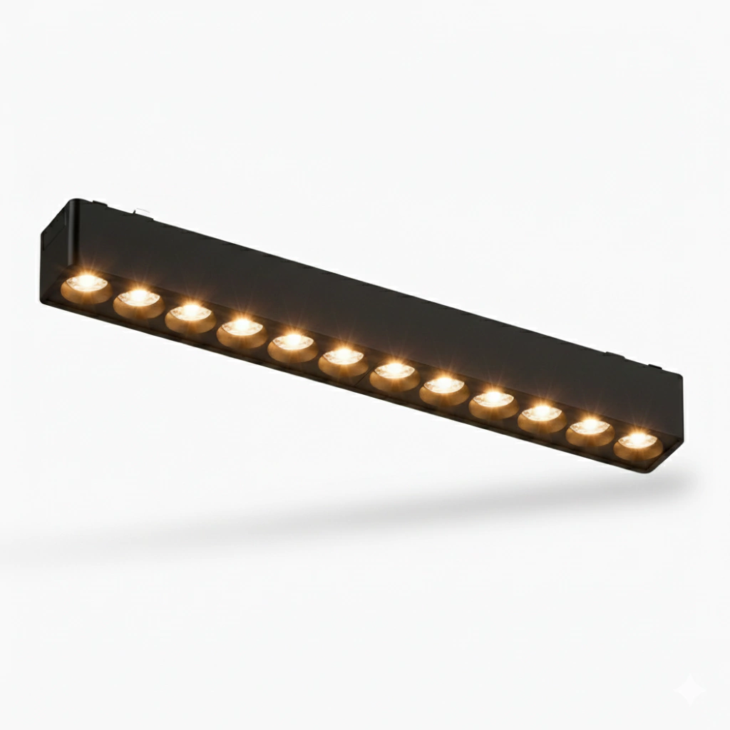Rejilla 12W para Riel Magnético Slim 48V