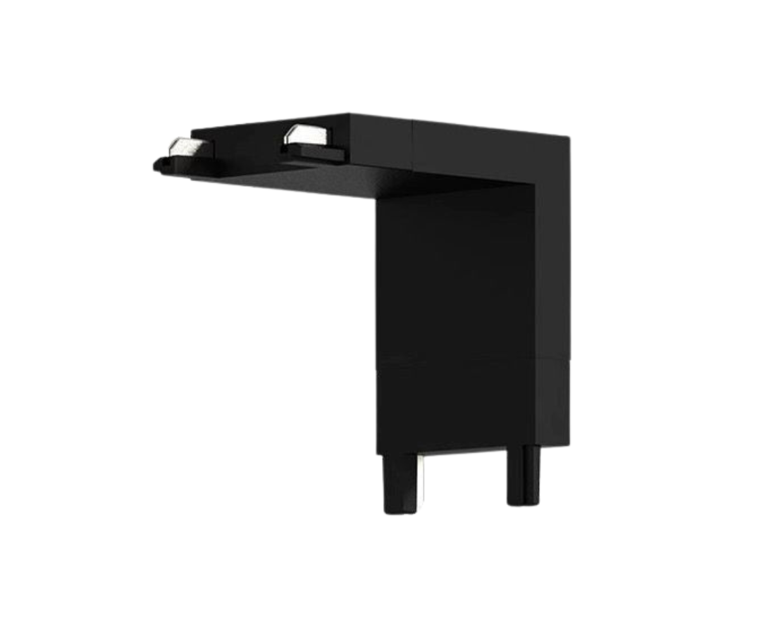 Conector tipo "L" vertical para Riel Magnético Ultra Slim