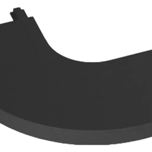 Conector tipo "L" Curvo para Riel Magnético Ultra Slim