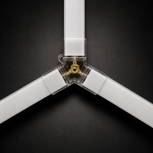 Conector tipo Y PARA HEXAGONAL Y-O1