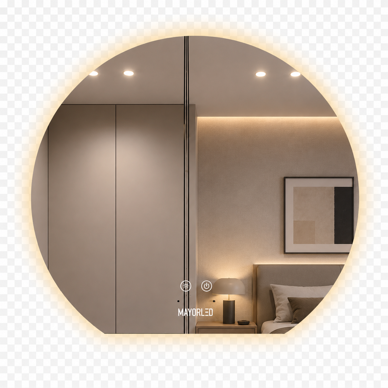 Espejo LED Táctil Antiempañante Solaris 50/60/70/80cm - Image 2