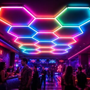Hexagonal Pixel RGB 24V – Modelo LZ-1014